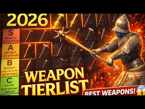 Overall Weapon Tierlist 2026 Edition - Mordhau