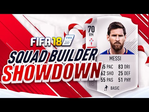 🔥 THE SILVER MESSI SQUAD BUILDER SHOWDOWN!!! FIFA 18 ULTIMATE TEAM