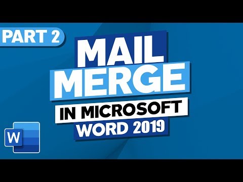 Using the Mail Merge Wizard in Microsoft Word 2021 365