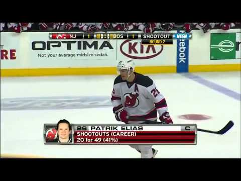 Boston Bruins vs New Jersey Devils - Shootout 1/29/2013