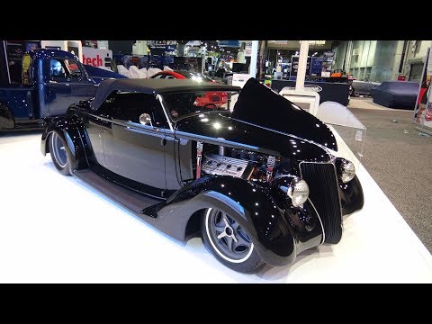 1936 Ford Roadster “The Elrod” SEMA Battle of the Builders Top 12 Finalist.