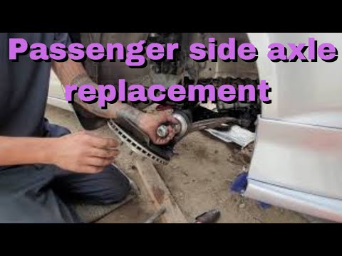 Acura RSX Type S passenger side cv axle replacement