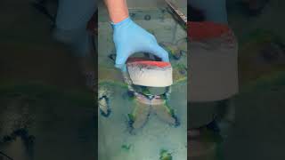 Hydro Dipping Crocs #fyp #satisfyingvideo