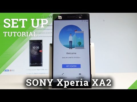 How to Set Up SONY Xperia XA2 - Android Configuration |HardReset.Info