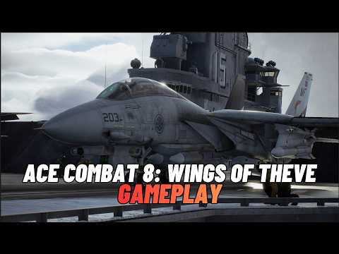 Ace Combat 8: Wings of Theve Gameplay (No Commentary)