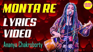 MONTA RE Lyrics Video  Kaagaz ke do pankh  ANANYA 