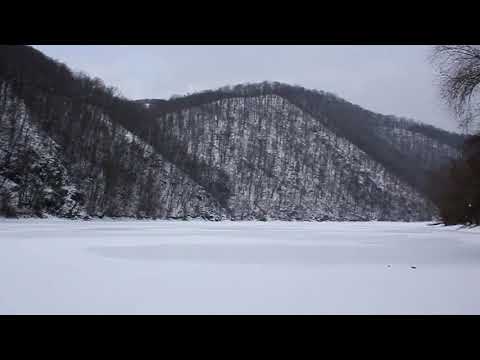 Lacul Cincis a inghetat