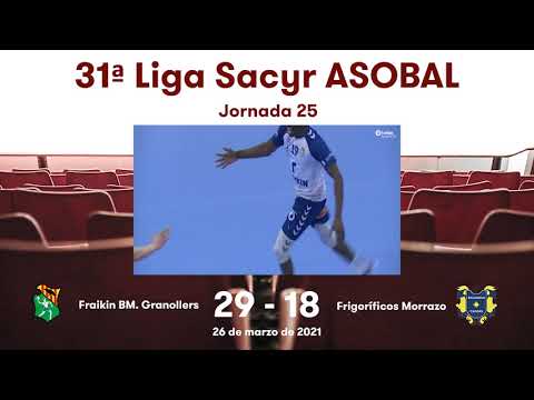 31ª Liga Sacyr ASOBAL J25: Fraikin BM. Granollers - Frigoríficos Morrazo 29-18