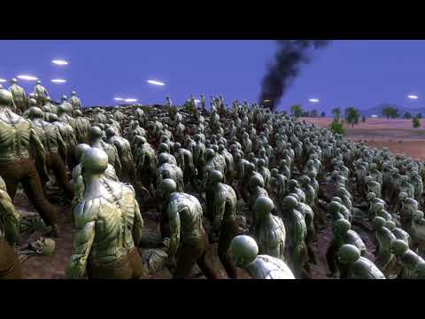 (UEBS) 2500 Soldiers Surrounded by 50k Zombie Horde