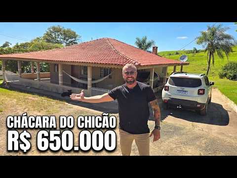 CHÁCARA PANORÂMICA DO CHICÃO COM 2 CASAS E HARAS PRA CAVALOS R$ 650 MIL - Código: 2657