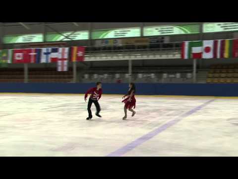 6 Kathrin HAUSER / Sevan LERCHE (GER) - ISU JGP Riga Cup 2013 Junior Ice Dance Free Dance