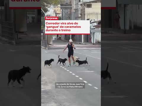 Veja o susto que corredor levou durante treino em MG