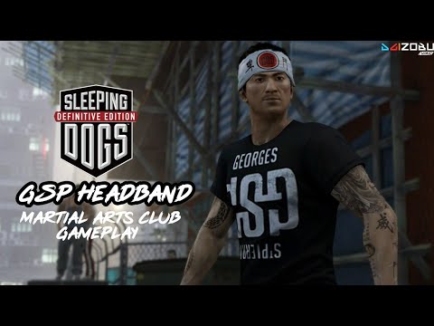 Sleeping Dogs - GSP Headband Outfit - Martial Arts Club Gameplay