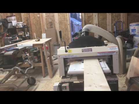 Making log siding with a Woodmaster 718 and three sided molding attachment