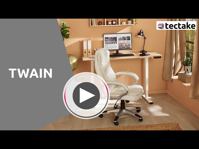 Video teaser for Tischgestell elektrisch höhenverstellbar - tectake - 800962