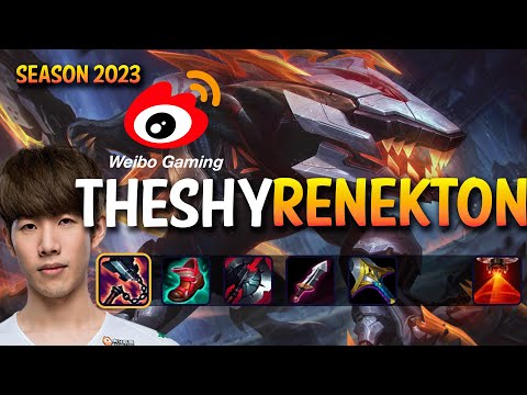WBG The Shy RENEKTON vs RUMBLE Top - Patch 13.16 KR Ranked