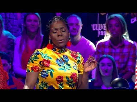 Imanuelle laat haar prachtige stem horen - THE BIG MUSIC QUIZ