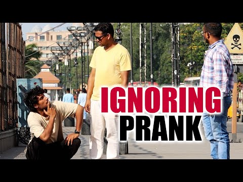 Epic Ignoring Strangers Prank - Their Reactions Are Priceless | Latest Pranks in Telugu | FunPataka Video