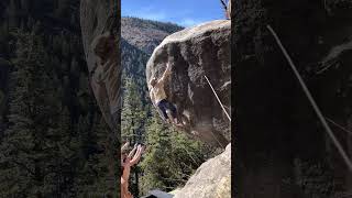 Video thumbnail of Poseidon, V8. Joe's Valley