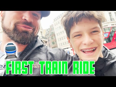 OUR FIRST TRAIN RIDE THROUGH EUROPE | RIDING THE EUROSTAR FOR THE FIRST TIME