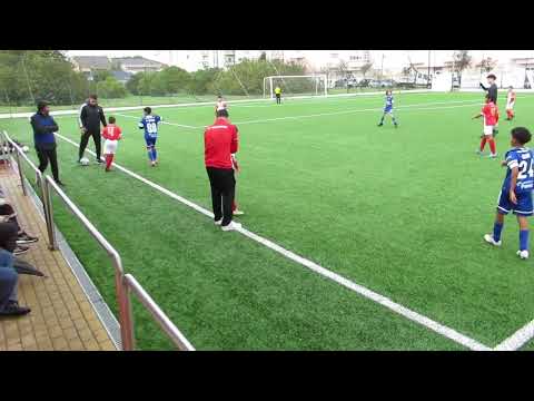 Benjamin B Sub11 👍 Af Setúbal 👍 FC Barreirense B - EF D Joao l B 1-3 ⚽⚽💪💪
