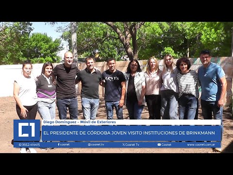 El Presidente de la agencia Córdoba Joven visitó Brinkmann