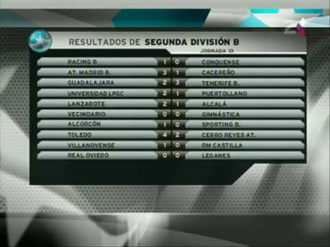 2ª división B 2009-2010 Grupo II - Jornada 13