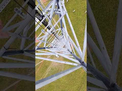 Primeira do ano...Torre de 60 metros em Ivaté PR #vistaincrivel #telecomunicaciones