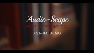 Video thumbnail for AudioScape ASA-6A Tube Vari-Mu Compressor Official Demo by AudioScape Engineering Co.