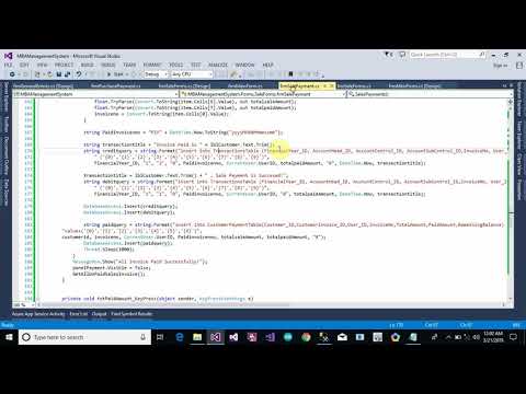 Accounting Management System Part 98 General Transection Form in C C Sharp
