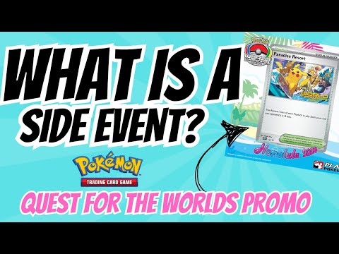 Pokemon TCG SIDE EVENT QUEST! How to get Prizes from the prize wall