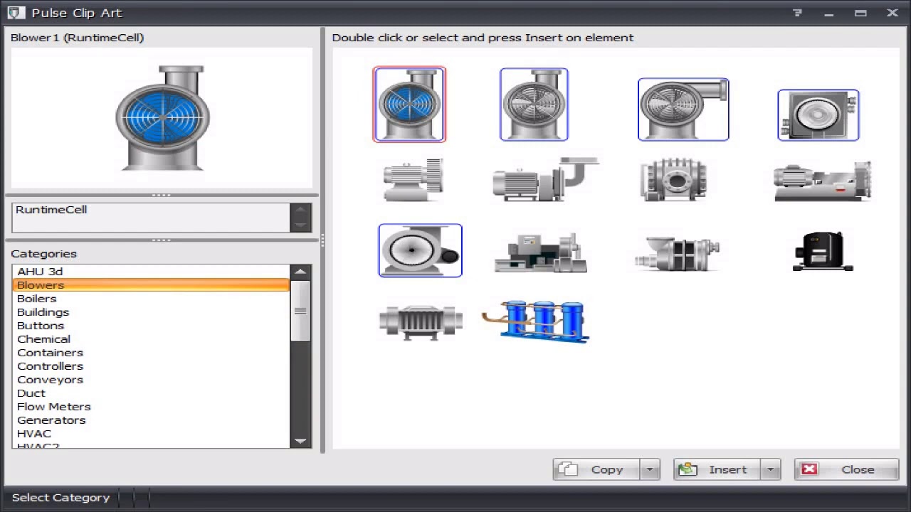 Pulse Clipart with Cell Mechanism