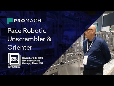 Pace Robotic Unscrambler & Orientor for the Liquid Food Industry