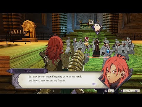 Fire Emblem: Three Houses - Balthus/Hapi/Constance/Yuri Vs Aelfric Unique Dialogue