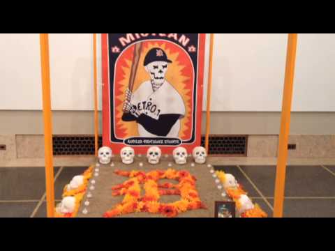 Artists create Day of the Dead altars at the DIA