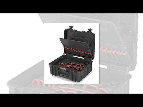 KNIPEX įrankių dėklas Robust34 tuščias video