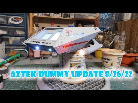 Aztek Dummy Update 8/26/22 - SNW Shuttlecraft Galileo (part 1)