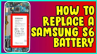 Samsung S6 Active Battery Replacement. Step by step. DIY