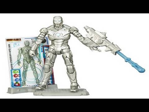 Video Review of 3 3/4 inch Ironman 2 movie figure; Ironman - Mark II