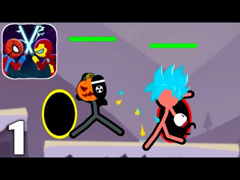 Stickman War : SuperHero Fight - Gameplay Walkthrough Part 1 All Levels (Android & iOS)