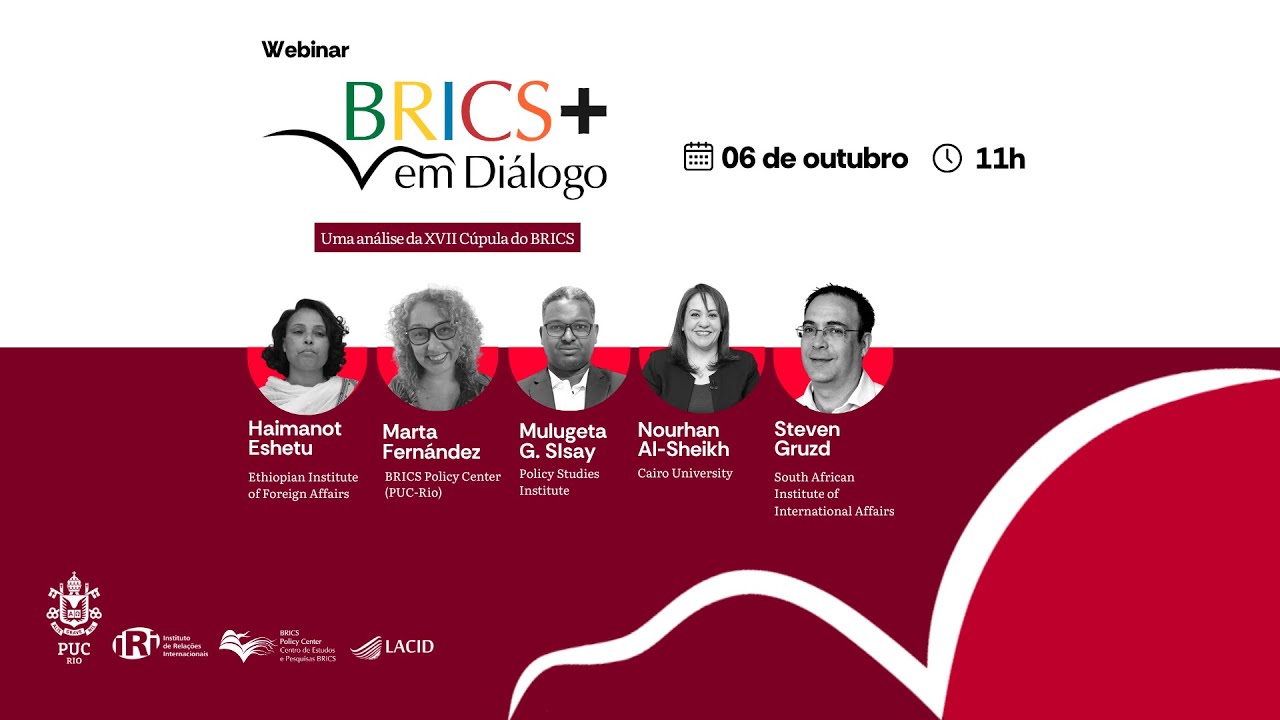 Webinar BRICS + em diálogo