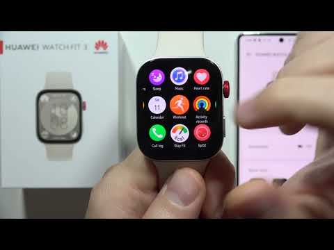 HUAWEI Watch Fit 3: Turn ON Always On Display