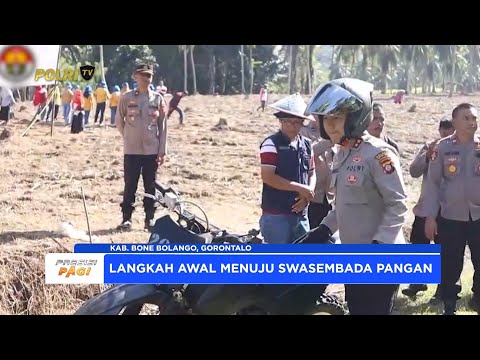 POLRES BONE BOLANGO GELAR TANAM JAGUNG