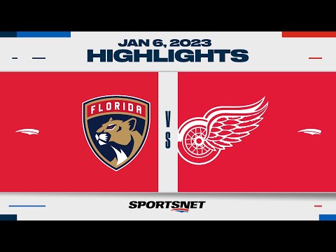 NHL Highlights | Panthers vs. Red Wings - January 6, 2023