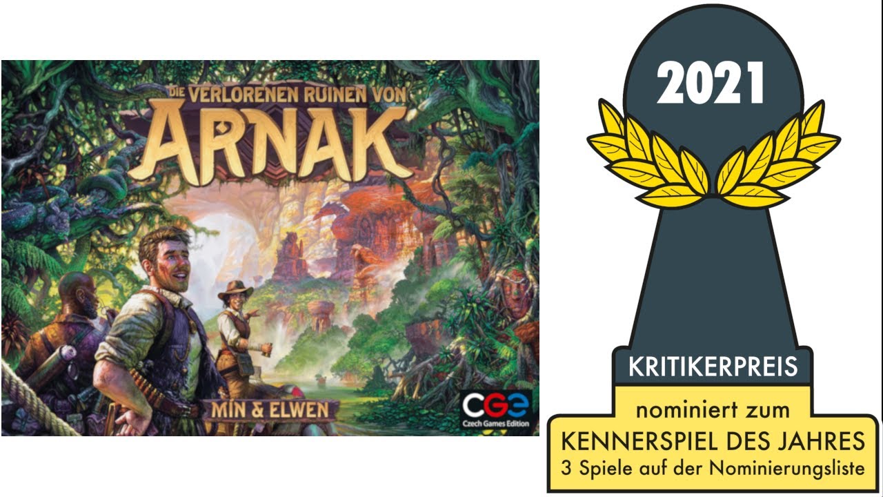 Czech Games Edition Kennerspiel Die verlorenen Ruinen von Arnak