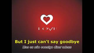 I Just Can’t Say Goodbye             Lionel Richie