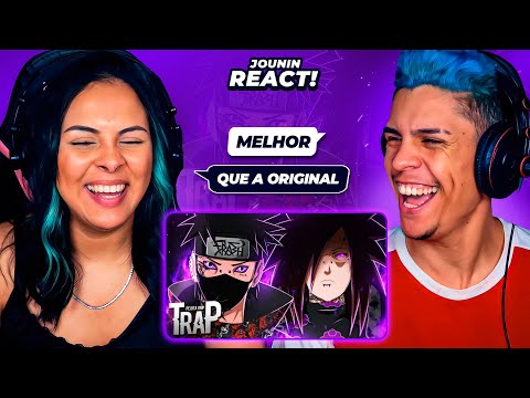 (Remix Costa Gold) RENEGADO Trap 🖤😈 (Naruto) | Se essa Vila | [React Rap Nerd] 🔥
