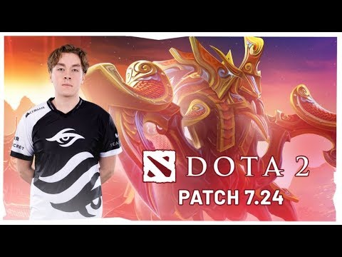 Zai's FIRST GAMEPLAY Patch 7.24 | Dota 2