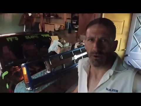 Chevy S10 pickup or Blazer Pantom grill install