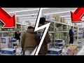 TRYING TO BUILD A SNEAKY WALMART TOILET PAPER FORT GOT CAUGHT SHE CALLED THE FEDS
